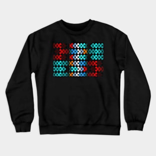 Scattered Checkers Crewneck Sweatshirt